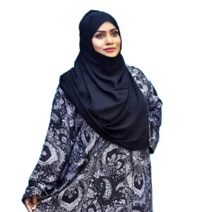 printed abaya